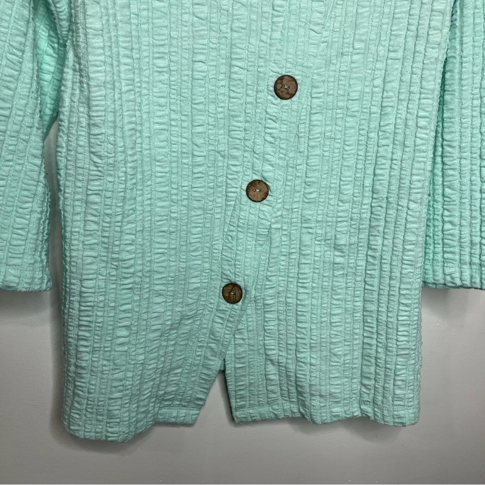 Soft surroundings seaside inspired‎ Goldie tunic in top fair aqua size medium - Picture 8 of 8